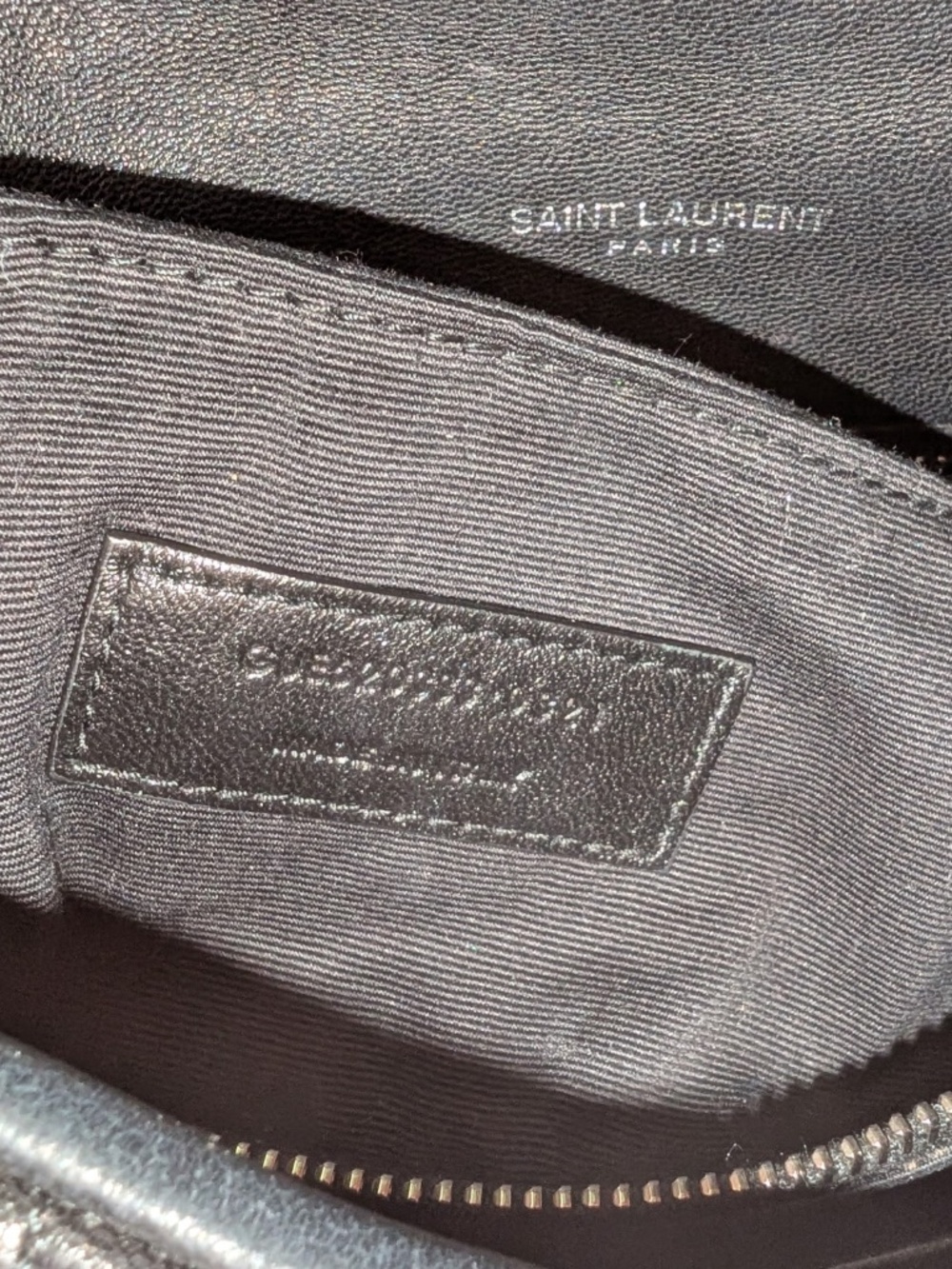 YSL Mini Lou Lou Puffer Leather Chain Shoulder Bag - Picture 8 of 10